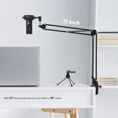 FIFINE T669 USB-mikrofoni, kondensaattorimikrofoni, pöytäteline pop-suodatin, iskunkiinnitys, audiokaapeli ja jalusta, yhteensopiva PS5:n kanssa