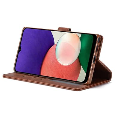 SKALO Samsung A13 4G LC.IMEEKE Lompakkokotelo PU-nahkaa - Musta