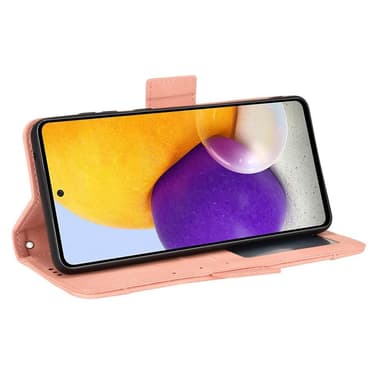 SKALO Samsung A53 5G 6-lokeroa Lompakkokotelo - Pinkki