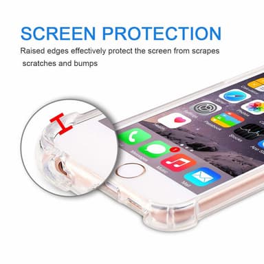SKALO iPhone 6/6S Erittäin vahva TPU-kuori