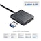 Cable Matters 1–8 USB-C-telakointiasema HDMI 4K30Hz PD80W 2xUSB-C 5Gbps RJ45 Giga Lan Micro SD ja SD-kortti