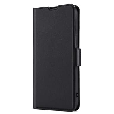 SKALO Samsung A13 4G Ultrathin Premium Wallet Case - Musta