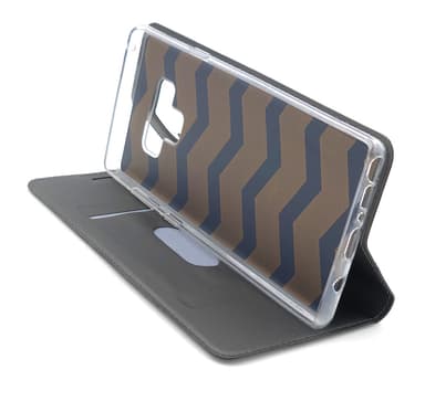 SKALO Samsung Note 9 Lompakkokotelo Ultra-ohut muotoilu - Sininen