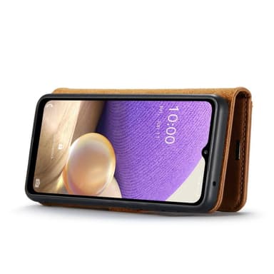DG MING Samsung A33 5G 2-in-1 magneetti lompakkokotelo - Ruskea