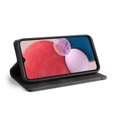SKALO Samsung A13 4G GQ.UTROBE Lompakkokotelo PU-nahkaa - Musta