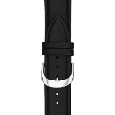 SKALO Nahkaranneke Apple Watch 38/40/41mm - Musta