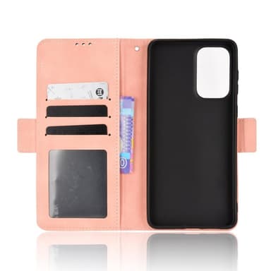 SKALO Samsung A53 5G 6-lokeroa Lompakkokotelo - Pinkki