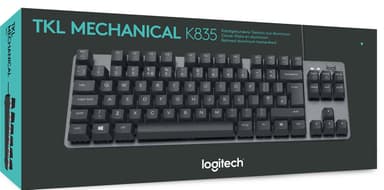 Logitech K835 TKL näppäimistö (grafiitti)