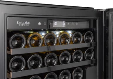 Temptech Sommelier viinikaappi SOMZ60DB (musta)