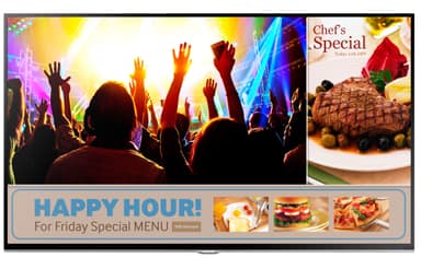Samsung 40" Smart Signage LED-TV LH40RMDELGW