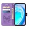 SKALO OnePlus Nord CE 2 Lite 5G Mandala lompakkokotelo - Violetti