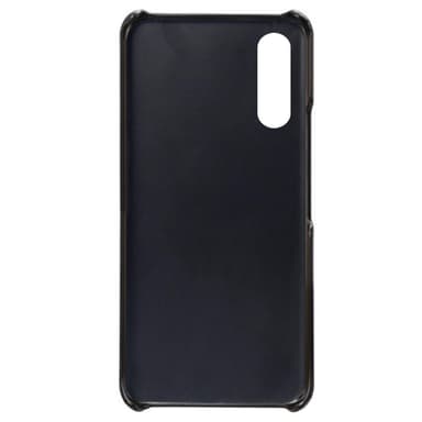 SKALO Sony Xperia 10 IV PU-nahkainen Korttikotelo - Musta