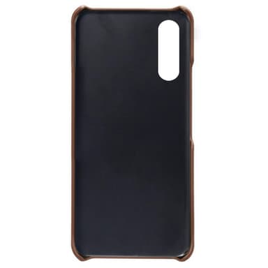 SKALO Sony Xperia 10 IV PU-nahkainen Korttikotelo - Ruskea