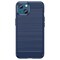 SKALO iPhone 14 Plus Armor Carbon Iskunkestävä TPU suojakuori - Sininen