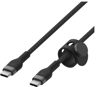 Belkin BoostCharge Pro Flex USB-C - USB-C 2.0 kaapeli (musta)