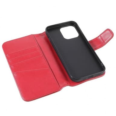 Nordic Covers iPhone 14 Pro Kotelo Essential Leather Poppy Red