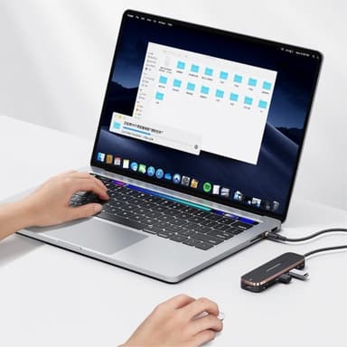 USAMS Adapterit US-SJ575 USB-C Hub