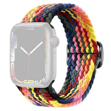 SKALO Punottu -ranneke Apple Watch 38/40/41mm - MultiColor 2