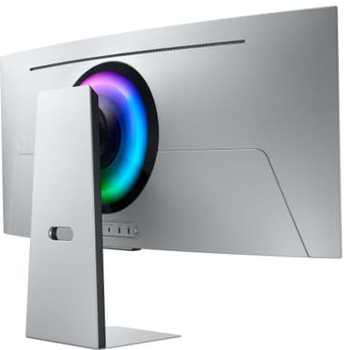 Samsung Odyssey G8 S34BG850S 34" kaareva OLED näyttö (hopea)