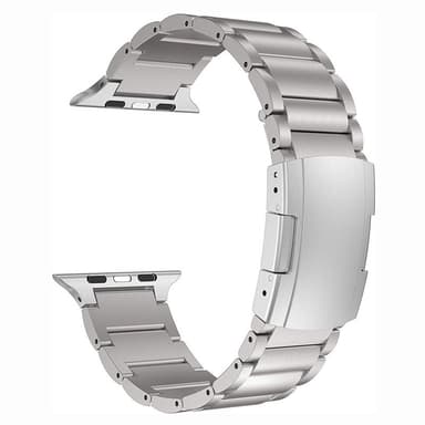 Ranneke BEAD Titaani Apple Watch 7 (41mm) - Hopea