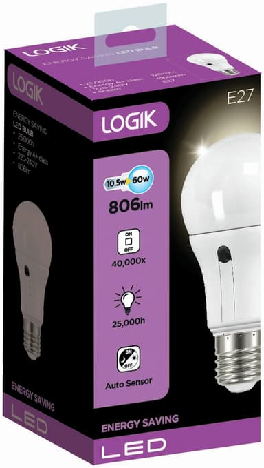 Logik LED-lamppu 11W E27