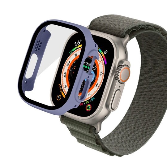 Kansi lasikuorella Apple Watch Ultra (49mm) - Ice Sea Blue