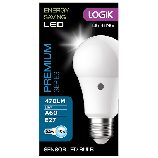 Logik LED lamppu LL6E27S16