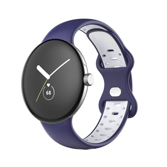 Twin Sport ranneke Google Pixel Watch (41mm) - Sinivalkoinen