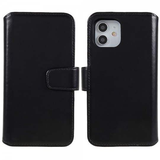 Nordic Covers iPhone 12/iPhone 12 Pro Kotelo MagLeather Raven Black