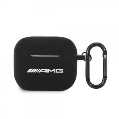 AMG AirPods 3 Kuori Liquid Silicone Musta