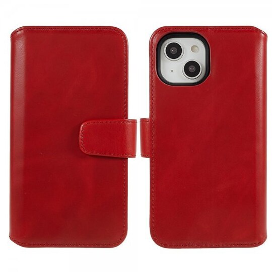 Nordic Covers iPhone 14 Kotelo MagLeather Poppy Red