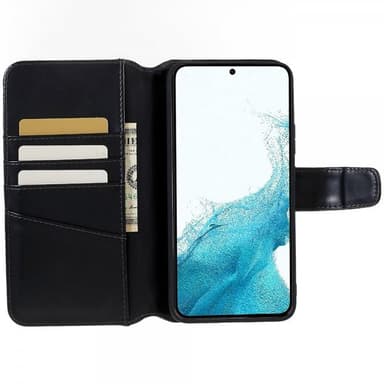 Nordic Covers Samsung Galaxy S22 Kotelo MagLeather Raven Black