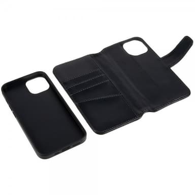 Nordic Covers iPhone 14 Plus Kotelo MagLeather Raven Black