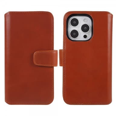 Nordic Covers iPhone 14 Pro Kotelo MagLeather Maple Brown