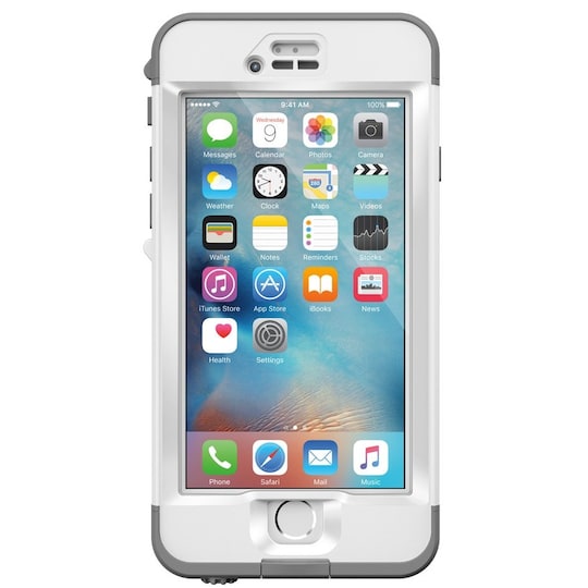 Lifeproof NUUD iPhone 6/6S suojakuori (valkoinen)