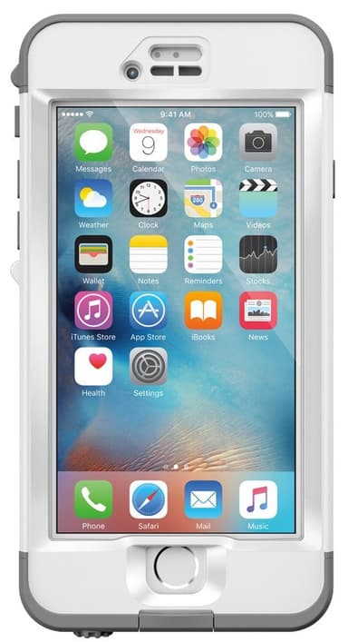 Lifeproof NUUD iPhone 6/6S suojakuori (valkoinen)