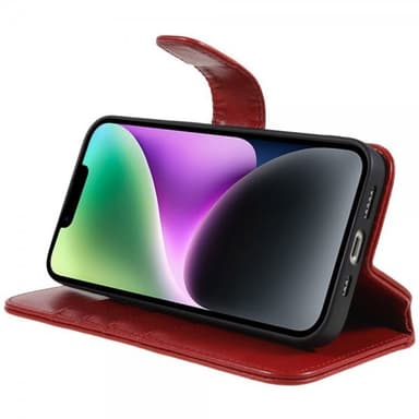 Nordic Covers iPhone 14 Plus Kotelo MagLeather Poppy Red
