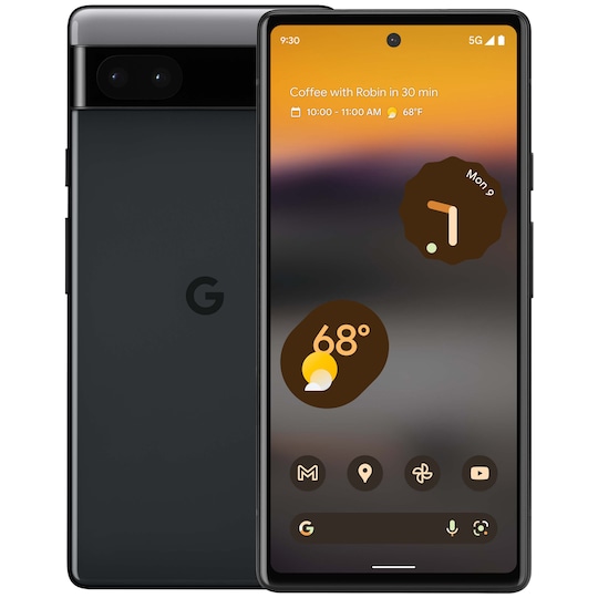 Google Pixel 6a älypuhelin 6/128 GB (Charcoal)