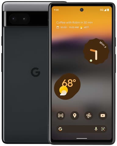 Google Pixel 6a älypuhelin 6/128 GB (Charcoal)