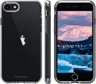 dbramante1928 Iceland Pro iPhone SE/8/7 suojakuori (läpinäkyvä)