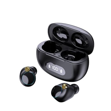 Langattomat kuulokkeet Bluetooth 5.3 Musta