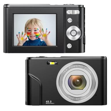 Digikamera 48 MP, HD 1080p ja 16x zoom