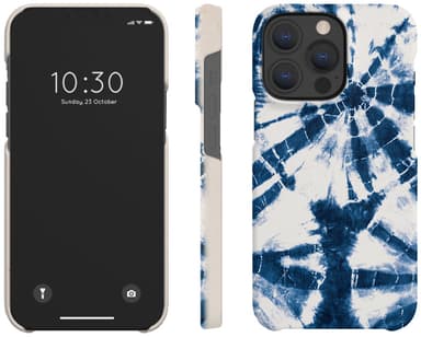 A Good Company iPhone 13 kova suojakuori (String Tie Dye Indigo)