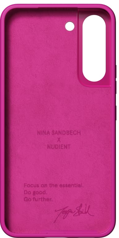 Nudient Bold Samsung S22 suojakuori (Nina pinkki)
