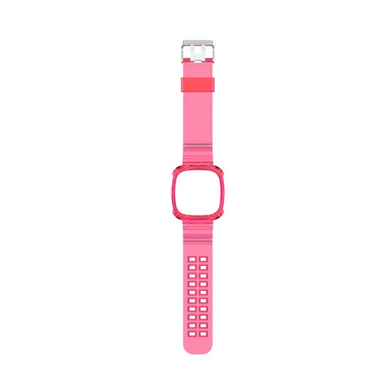 Katso Band TPU Vaaleanpunainen Fitbit versa4