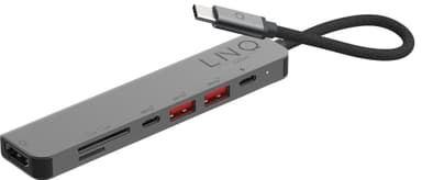 LINQ 7-in-1 Pro moniporttinen hubi