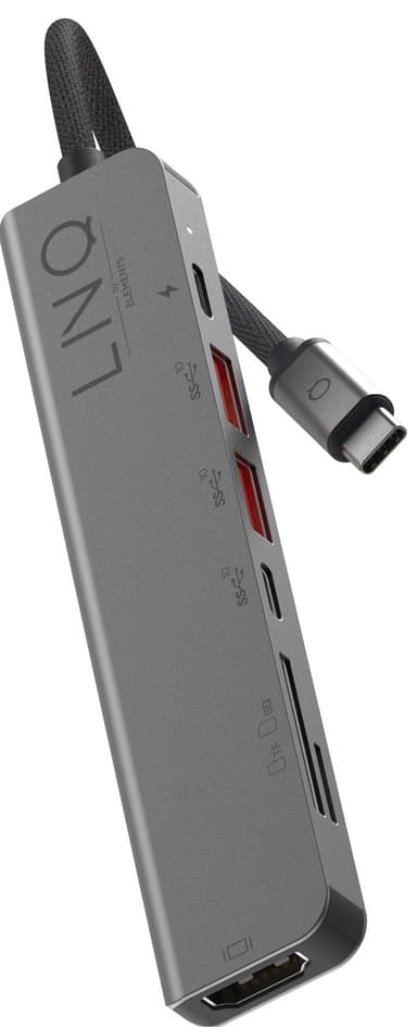 LINQ 7-in-1 Pro moniporttinen hubi