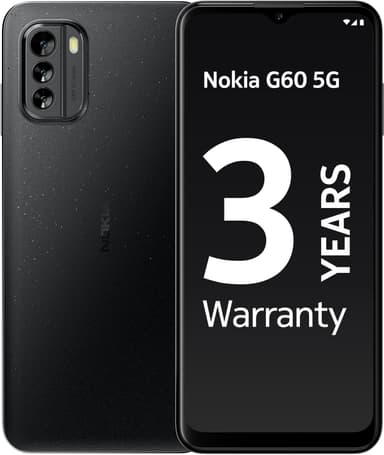 Nokia G60 5G älypuhelin 4/64 GB (musta)