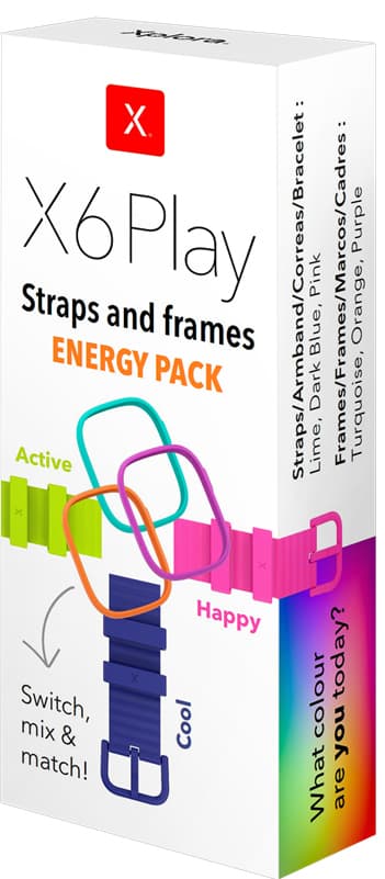 Xplora X6Play Energy Pack kellorannekkeet