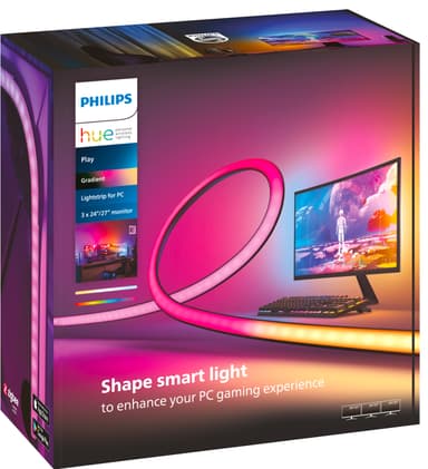 Philips Hue Play Gradient PC valonauha 3x 24"/27″ EU